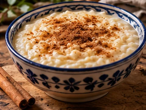 Arroz Doce — Imagem ilustrativa criada digitalmente