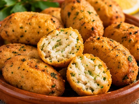 Pastéis de Bacalhau — Imagem ilustrativa criada digitalmente