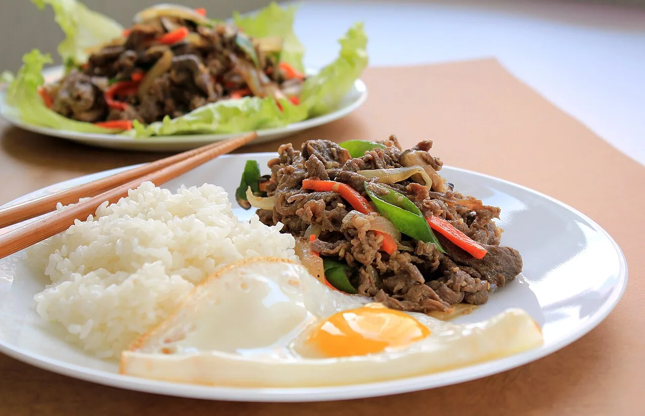 Beef bulgogi