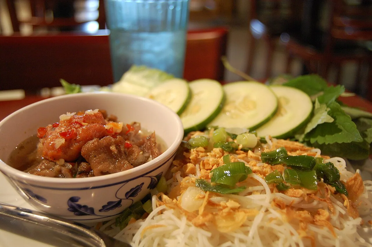 Bun cha pork patties