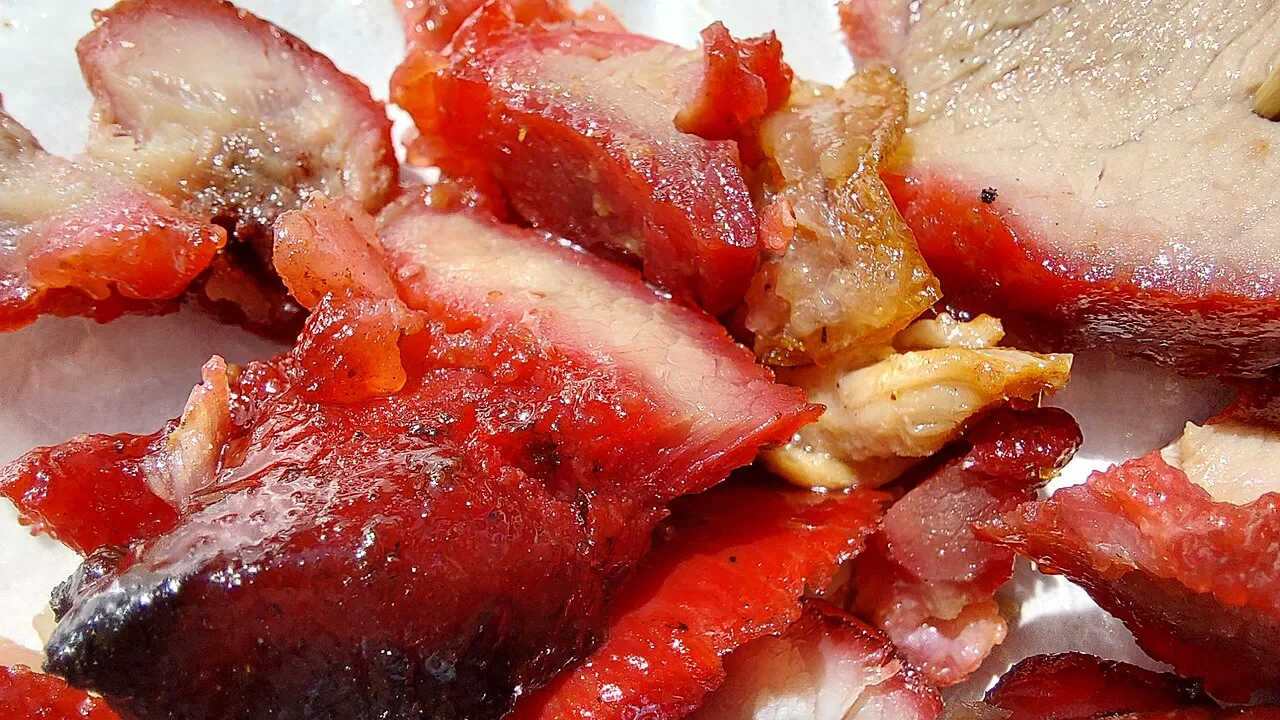 Char siu roast pork