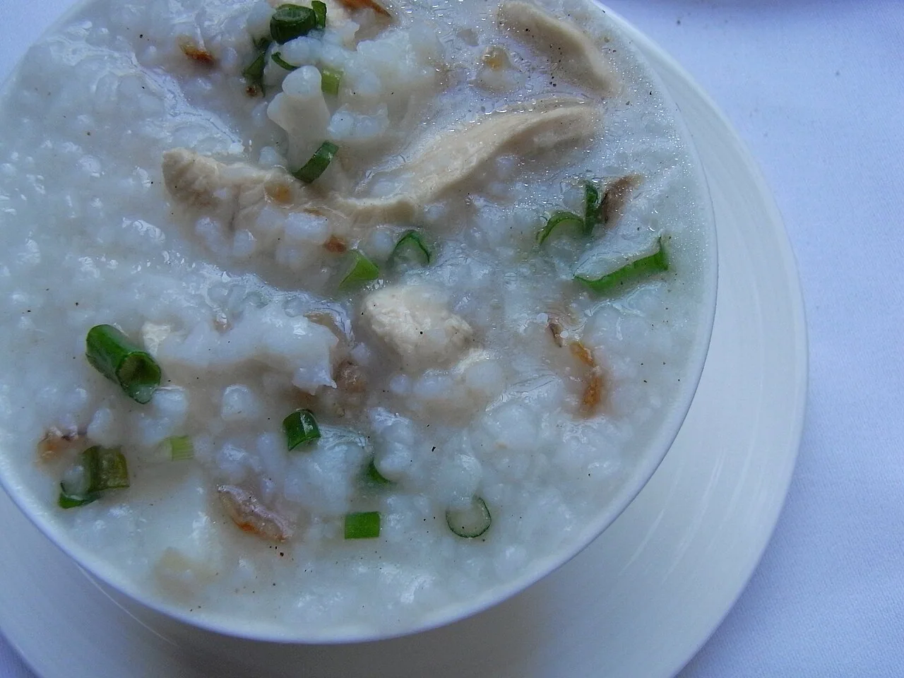 Congee de frango