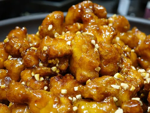 Frango coreano crocante