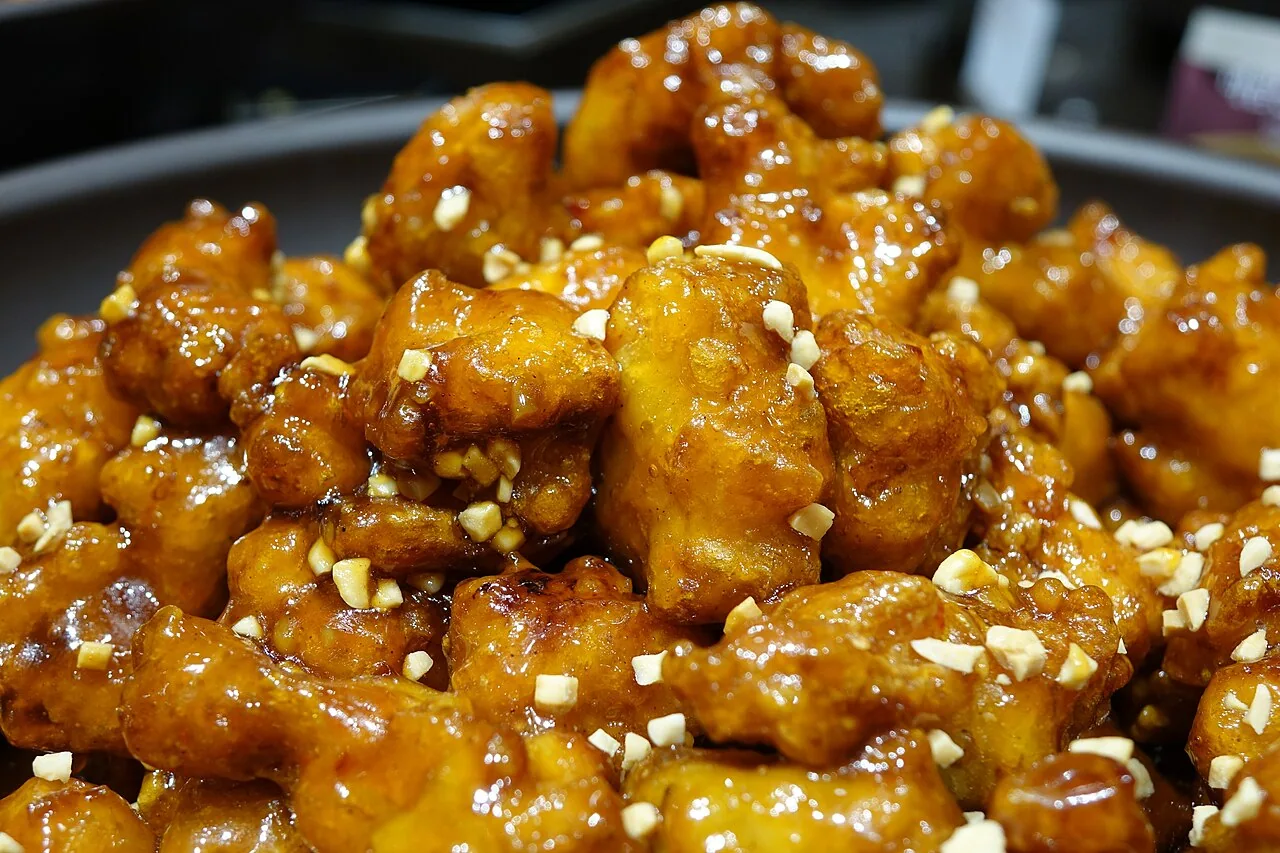 Frango coreano crocante