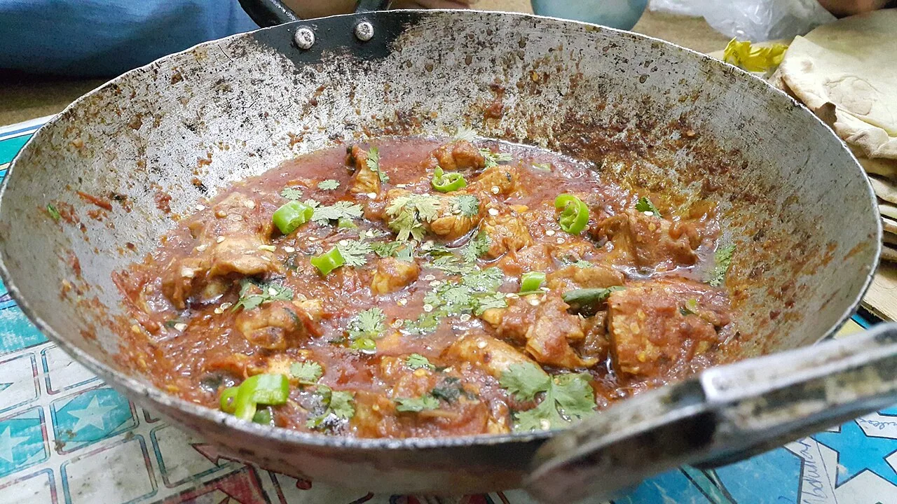 Pakistani chicken karahi