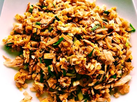 Kottu roti de frango
