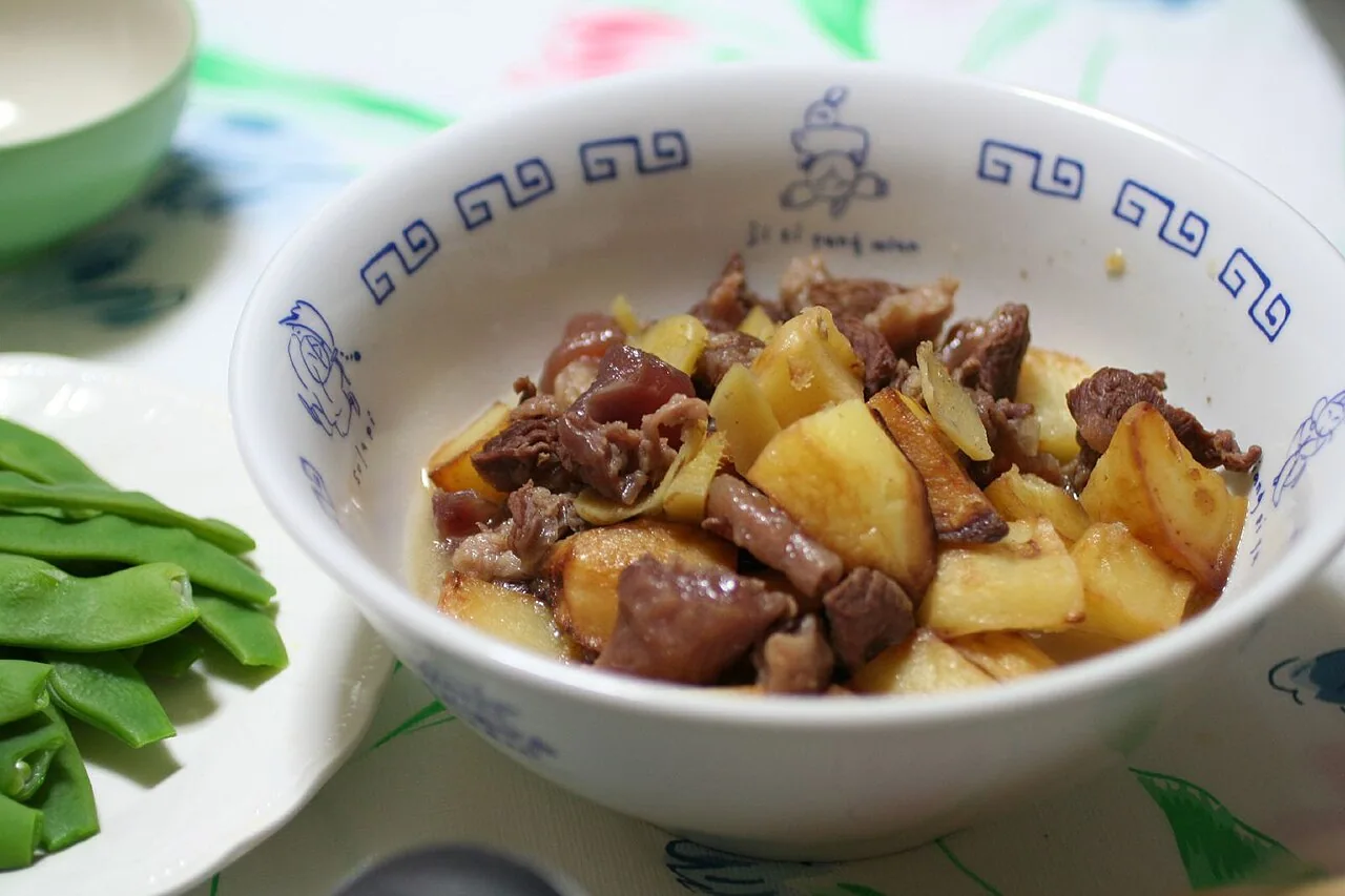 Nikujaga beef and potato stew