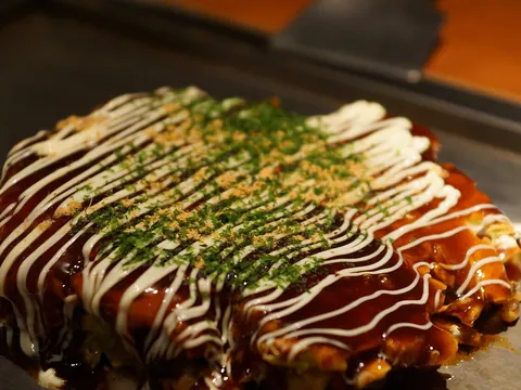 Panqueca salgada de Osaka