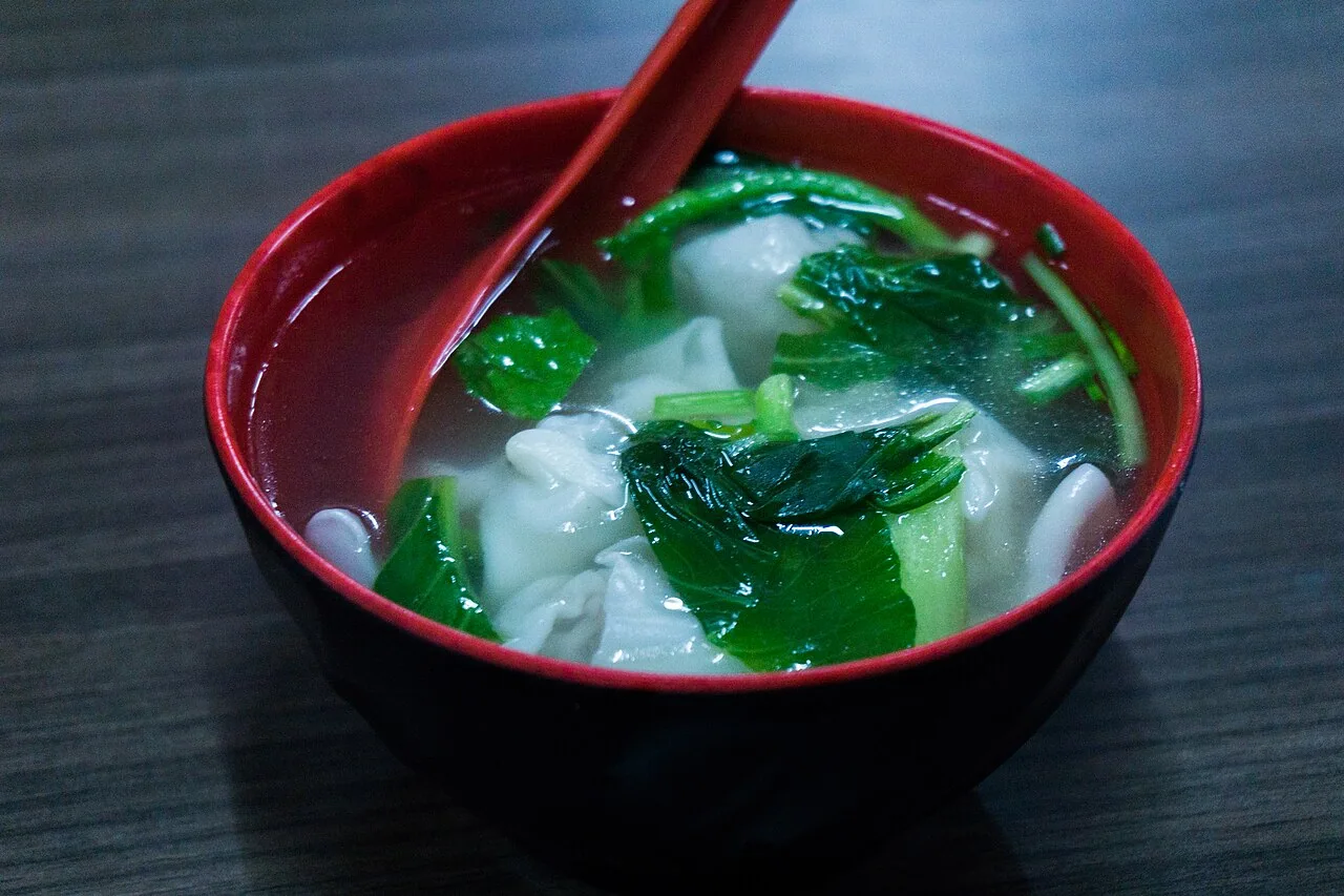 Pork wonton soup