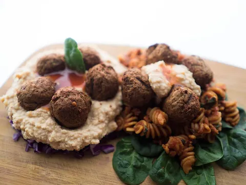 Almôndegas suecas vegan