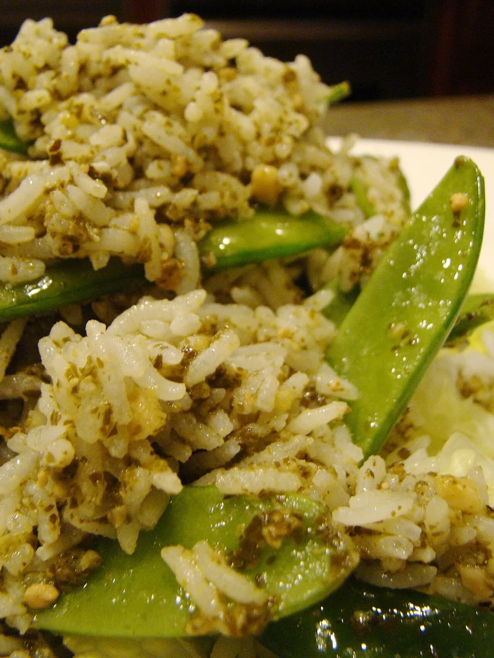 Cajun brown rice with lentils and beans