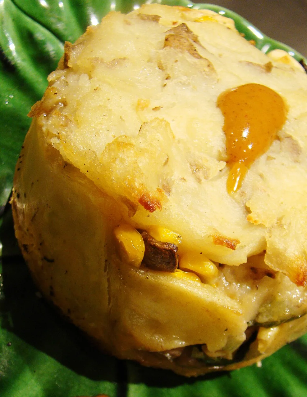 Lentil and potato cottage pie