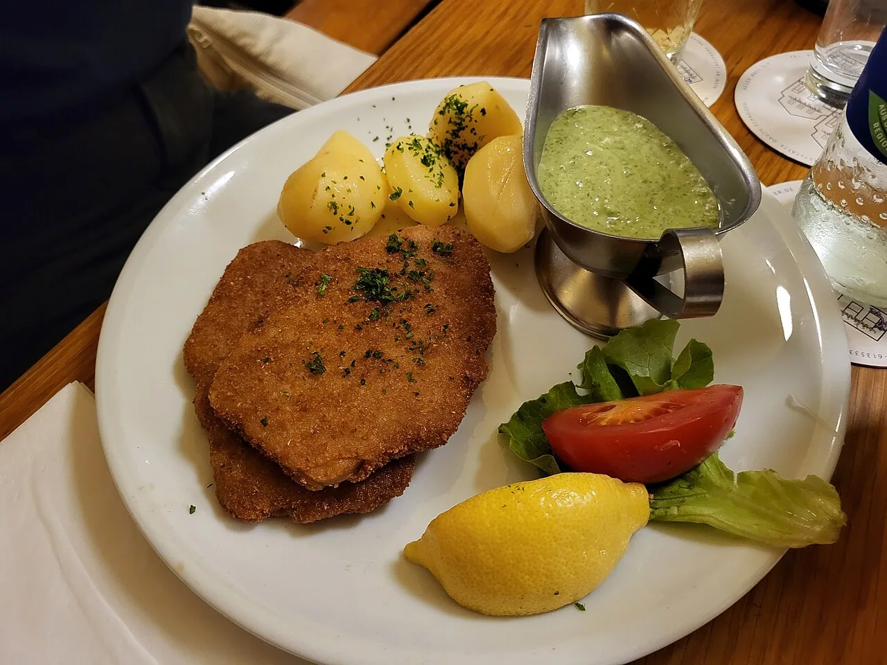 Escalopes vegetais crocantes