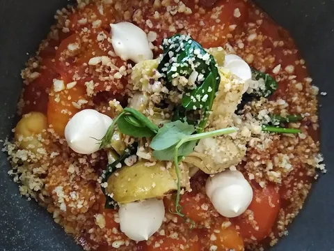 Gnocchi arrabbiata vegan