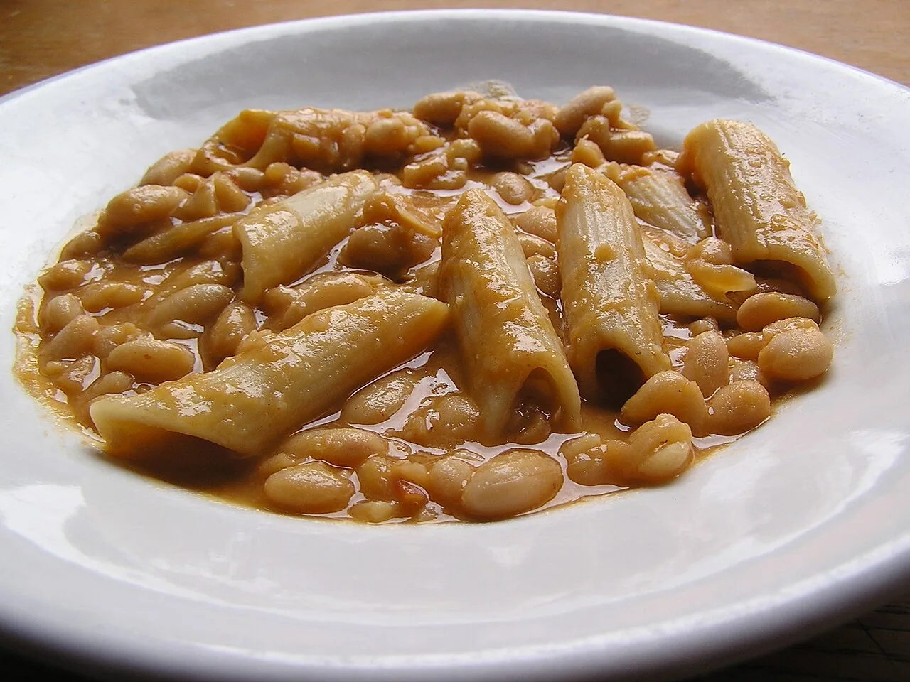 Vegan pasta e fagioli